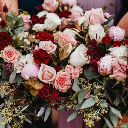 Rose Gold  Bridal Bouquet 