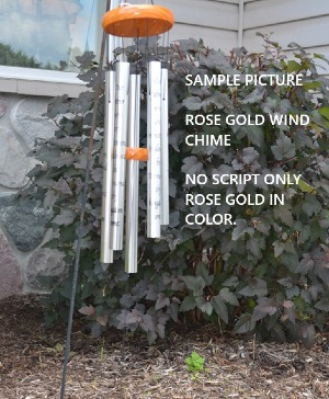 ROSE GOLD COLOR WINDCHIME WINDCHIME