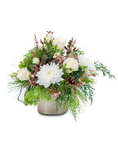 Rose Gold Simply Peaceful All Around Arrangement