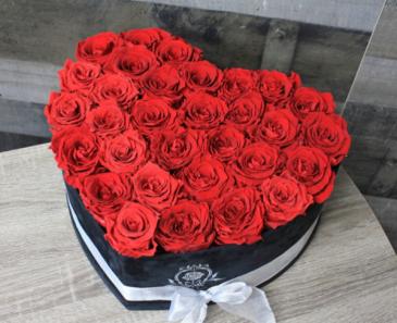 Rose Heart  2 dozen Premium Roses  in Ozone Park, NY | Heavenly Florist