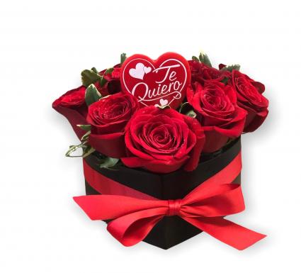 Rose heart box 