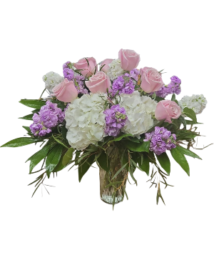 Soft Feel Vase Arrangement