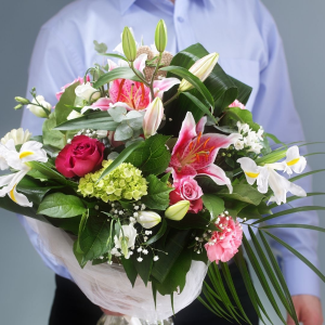 Rose Lily Bouquet Rose Lily Bouquet