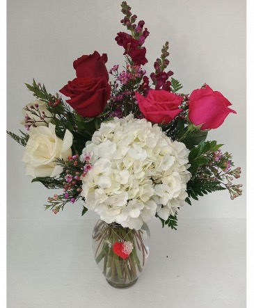 Rose Love Mixed Vase Arrangement  in Hurricane, UT | Wild Blooms