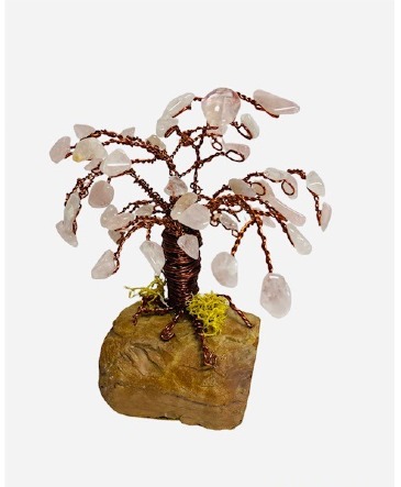 Rose Quartz Gem Tree in Arlington, WA | What's Bloomin' Now Florist Gifts Flower Delivery