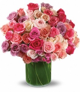 Rose Rapture Bouquet Vase Arrangement in Cape Coral, FL | ENCHANTED FLORIST OF CAPE CORAL Rose Rapture Bouquet Vase Arrangement in Cape Coral, FL | ENCHANTED FLORIST OF CAPE CORAL