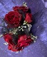 rose red wristlet choose ribbon color
