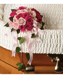 Rose Reflection  Casket Insert