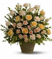 Rose Remembrance Vase Arrangement 