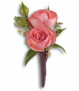 Sunset Beauty Boutonniere H2026A