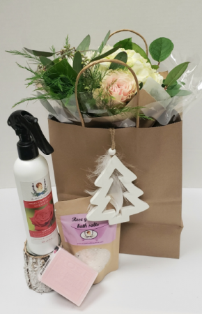 Rose Themed Gift Bag in Delta, BC | FLOWERS BEAUTIFUL