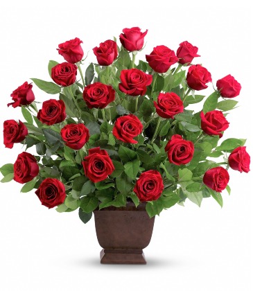  Rose Tribute T224-1A  in Fort Worth, TX | DAVIS FLORAL DESIGNS