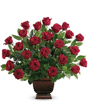 Rose Tribute Container may vary