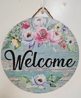 Rose Welcome  Home Decor