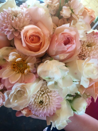 Roseland Bouquet Bride or Bridesmaid in Whitehouse, TX | Wild Flower On Plum Creek