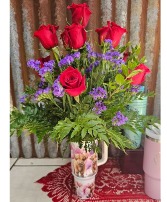 Roses and 40oz Tumbler Valentines