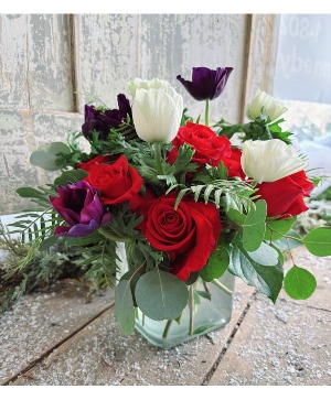 Roses and Anemone Arrangement 