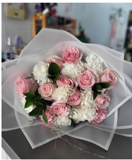 Roses and carnations bouquet Any occasion