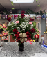 Roses and Carnations in a vase  