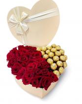 Roses And Ferrero Rocher 