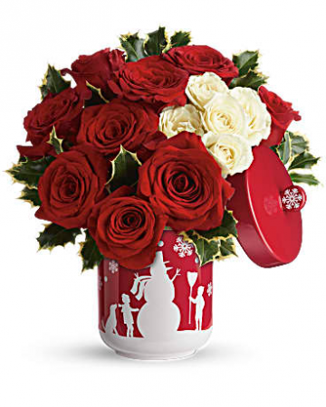 Roses And Holly T16X310 12