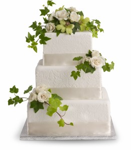 Roses and Ivy Cake Decoration H1853A