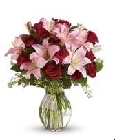 Roses and Lilies Arrangement  