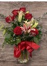 Roses and Lilies Arrangement 