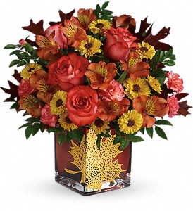 Roses and Maples Floral Bouquet