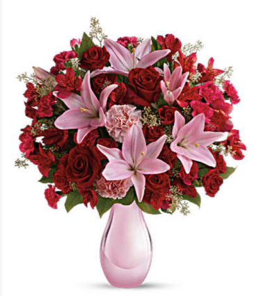 Roses and Pearls Bouquet