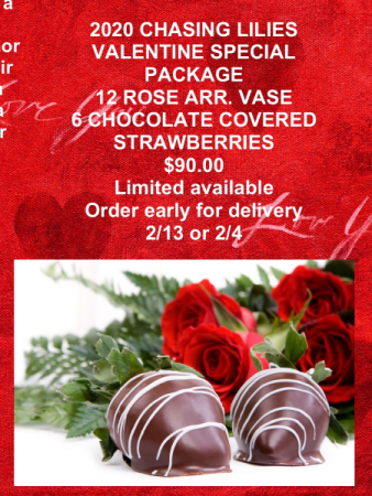 Roses and strawberries Shop Special