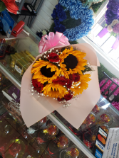 Roses and sunflowers #4 Roses and sunflowers #4