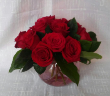 Roses Are Red Keepsake Arrangement