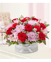 Roses are Red, Sweetness Box Bouquet  All Aroound