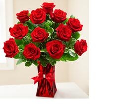 ROSES ARE RED Vase Arrangement