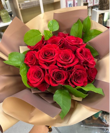 Roses bouquet by hand  in Sugar Land, TX | BOUQUET FLORIST