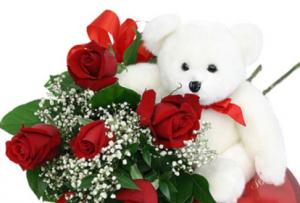 Roses, Chocolates and Bear, Oh My! 