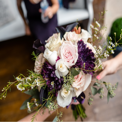 Roses Cremons, Calla creation bouquet