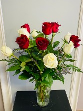 Roses for Mom Vase Arrangement 