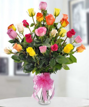 Roses Galore Vase of Roses