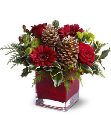 Roses & Gerberas Winter Bouquet in Whitesboro, NY | KOWALSKI FLOWERS INC.