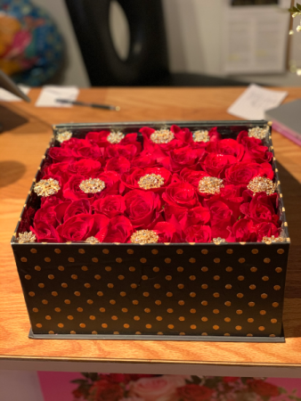 Roses in a Box Box full of Roses and Jewels