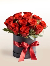 Roses in a box fresh flowers