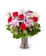 ROSES & LILLIES VASE