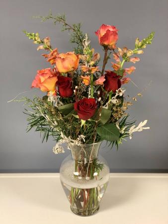 Roses Love Local! Vase Arrangement