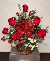 Roses of Christmas Cheer 
