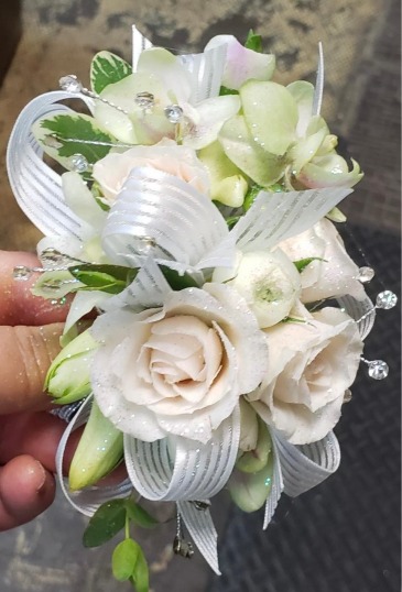 Davis Floral Roses & Orchids Corsage  in Fort Worth, TX | DAVIS FLORAL DESIGNS