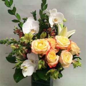 Roses &Orchids Vase