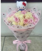 Roses Perfection Wrapped Bouquet 24 wrapped roses 