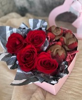 Roses & Raspberries Available Thurs, Fri & Sat ONLY 2/12-2/14